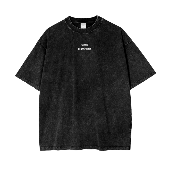 SDS x Pind Moosa Acid Wash Oversize T-Shirt