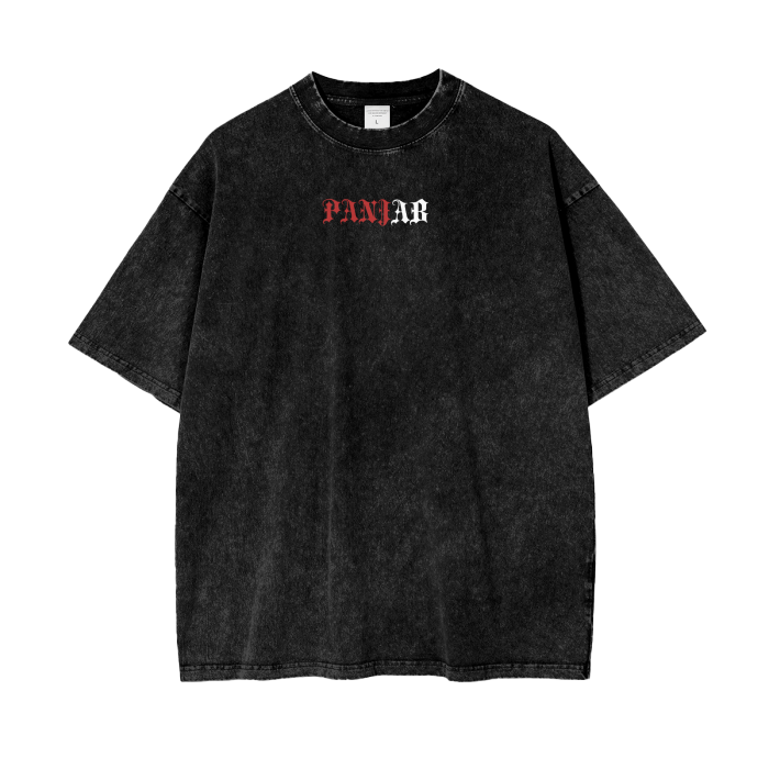 SDS x Panjab Acid Wash Oversize T-Shirt