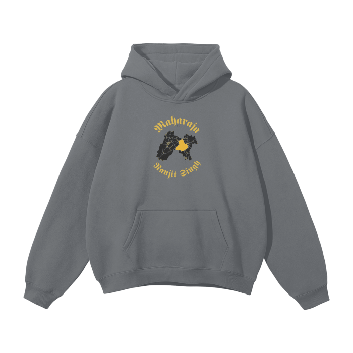 SDS x  Maharaja Ranjit Singh Streetwear Oversized Fleece Hoodie