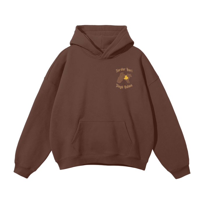 SDS x Hari Singh Nalwa Oversized Fleece Hoodie