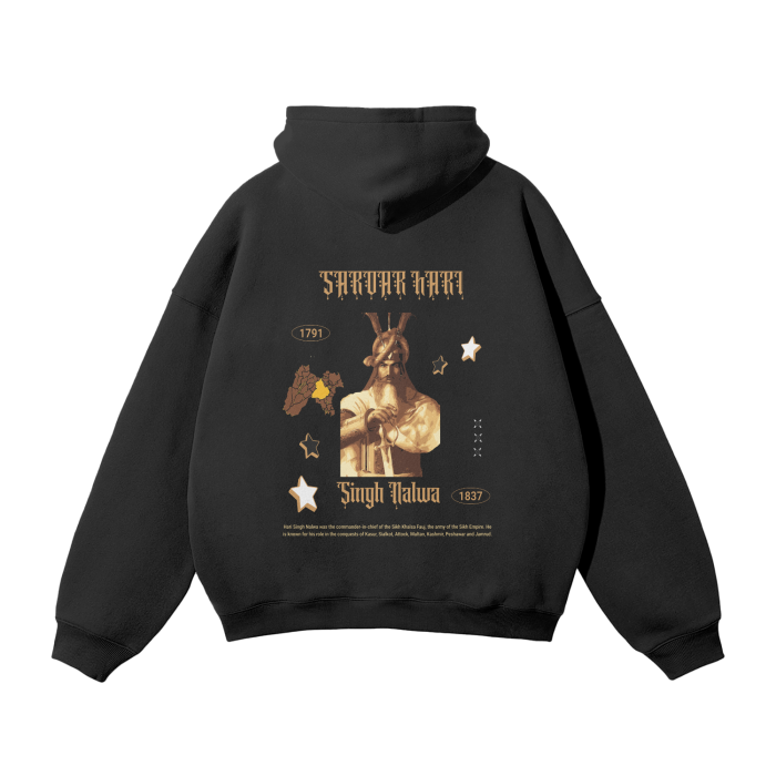 SDS x Hari Singh Nalwa Oversized Fleece Hoodie